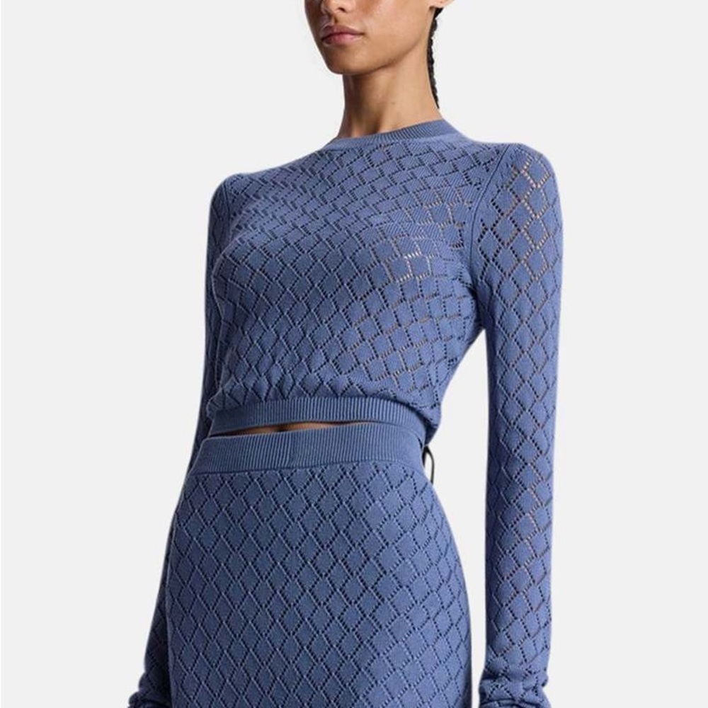ALC Brandi Pointelle Knit Top